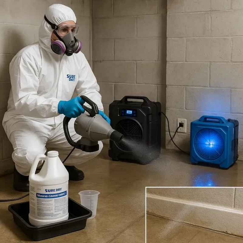 Sanitization and Odor Removal process in Baldwin City, KS