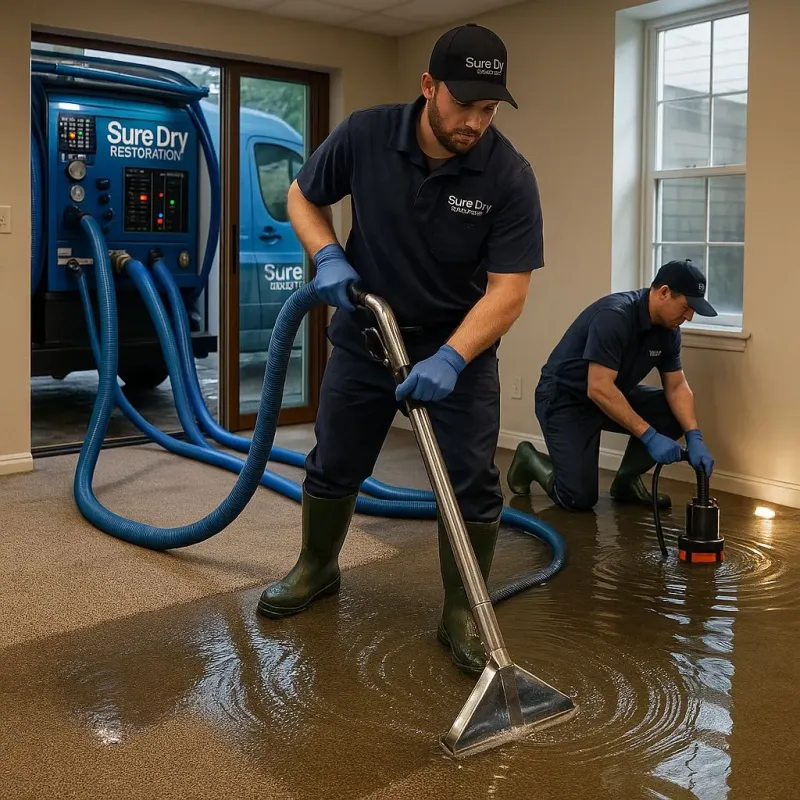 Water Extraction and Removal process in Baldwin City, KS